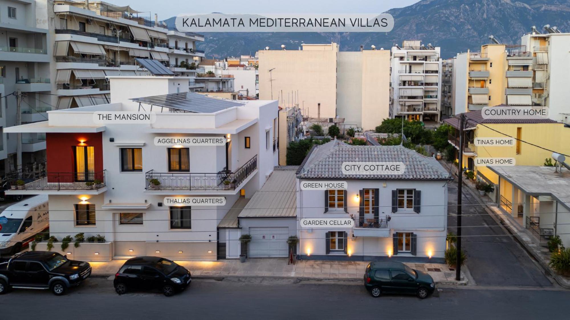 Tinas Home - Kalamata Mediterranean Villas Kültér fotó